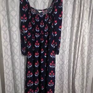 Floral Long Sleeve Dress- Boden